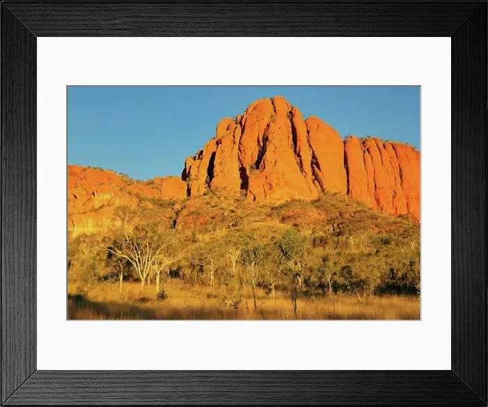 Framed Print : Bungle Bungle Range, Purnululu National Park, Kimberley, Western Australia, Australia