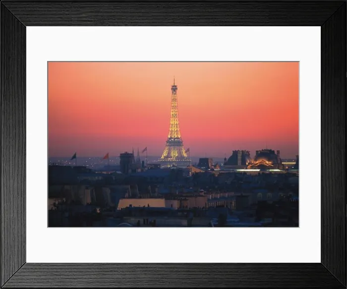 Framed Print : Eiffel Tower, Paris, France