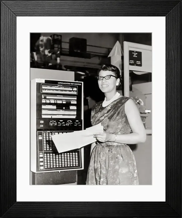 Framed Print : Melba Roy, NASA Mathematician Framed Print : Melba Roy, NASA Mathematician