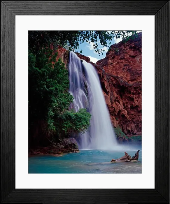 Framed Print : Havasu Falls, Havasu Canyon of the Grand Canyon, Havasupai Reservation, Arizona Framed Print : Havasu Falls, Havasu Canyon of the Grand Canyon, Havasupai Reservation, Arizona