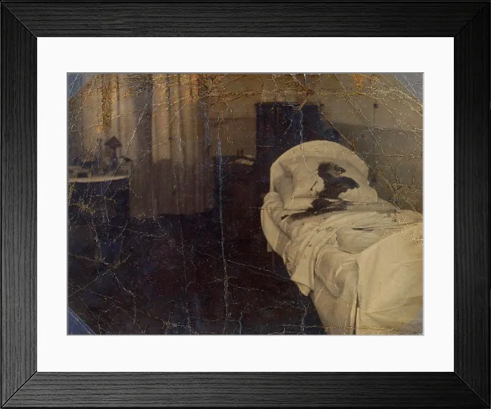 Framed Print : The room in the Maria Hospital where Fyodor Kokoshkin was murdered by a group of Baltic sailors, Russian Photographer Framed Print : The room in the Maria Hospital where Fyodor Kokoshkin was murdered by a group of Baltic sailors, Russian Photographer
