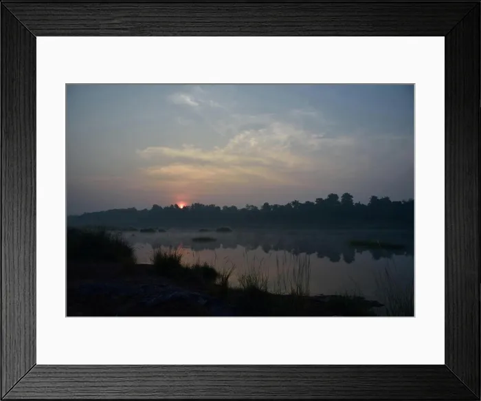 Framed Print : Sunrise, Auranga River, Ghadoi, Valsad, Gujarat, India, Asia Copyright: xAjitxParekh / DinodiaxPhotox Framed Print : Sunrise, Auranga River, Ghadoi, Valsad, Gujarat, India, Asia Copyright: xAjitxParekh / DinodiaxPhotox