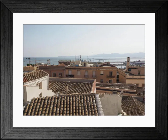 Framed Print : Luftaufnahme der Stadt Cagliari, Italien *** Aerial view the City Cagliari, Italy 1129215539 Framed Print : Luftaufnahme der Stadt Cagliari, Italien *** Aerial view the City Cagliari, Italy 1129215539