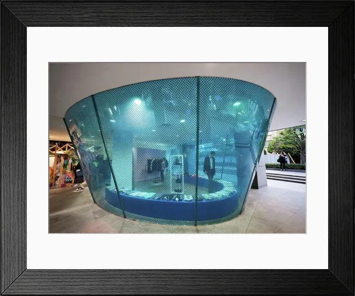 Framed Print : Japan, Tokyo, Aoyama, Comme des Garcons Store, Architect Future Systems Framed Print : Japan, Tokyo, Aoyama, Comme des Garcons Store, Architect Future Systems