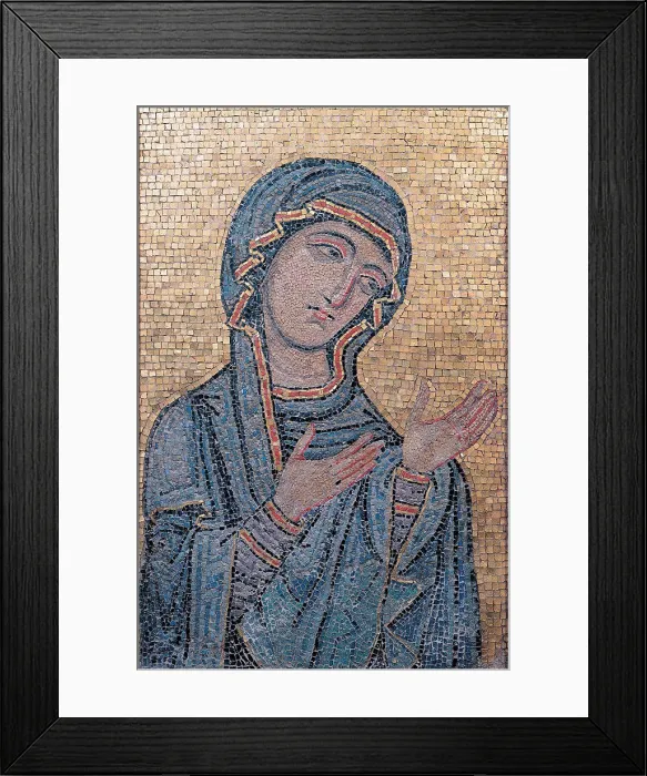Framed Print : Madonna Advocata, by Unknown artist Framed Print : Madonna Advocata, by Unknown artist