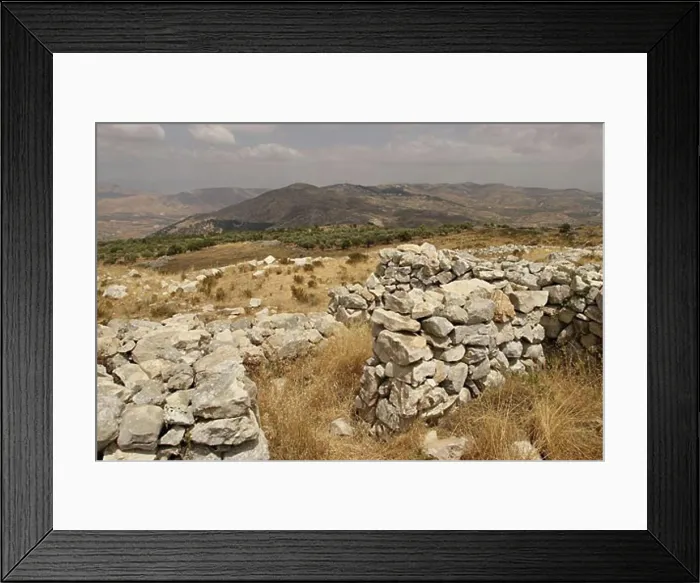 Framed Print : Samaria the altar on Mount Ebal Framed Print : Samaria the altar on Mount Ebal