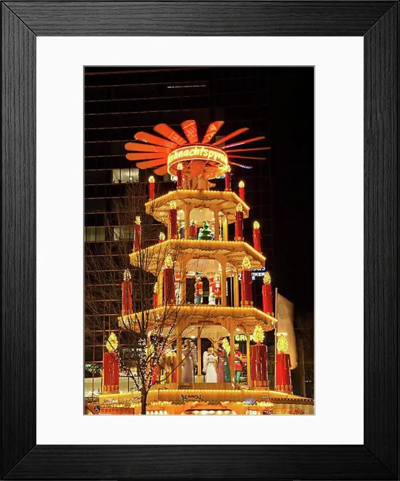 Framed Print : Christmas pyramid, Christmas market, Dortmund, Ruhr area, North Rhine-Westphalia, Germany, Europe Framed Print : Christmas pyramid, Christmas market, Dortmund, Ruhr area, North Rhine-Westphalia, Germany, Europe