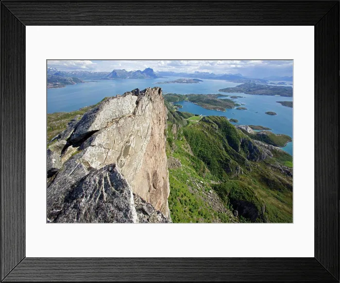 Framed Print : Norway, Nordland, Helgeland, Rodoy Island Framed Print : Norway, Nordland, Helgeland, Rodoy Island