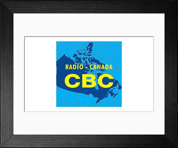 Framed Print : CBC Logo 1958, Old Logo from 1958 Framed Print : CBC Logo 1958, Old Logo from 1958