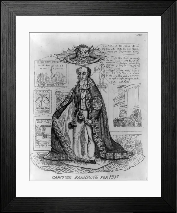 Framed Print : Capitol fashions for 1837 by Winston, F Framed Print : Capitol fashions for 1837 by Winston, F