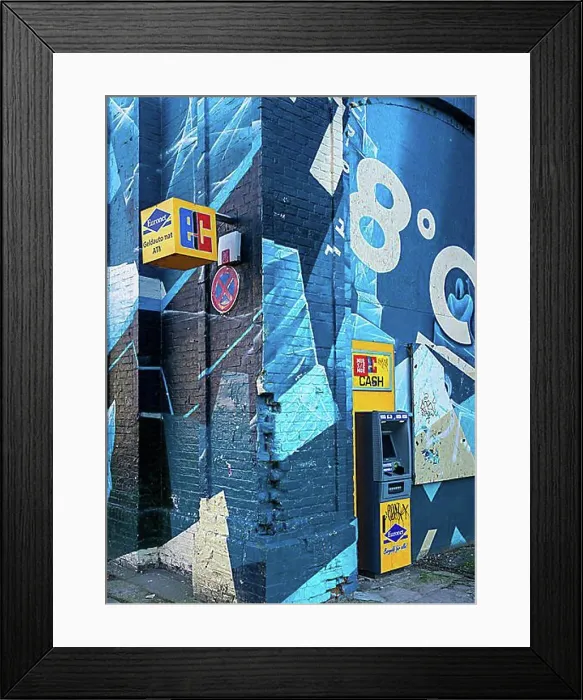 Framed Print : Graffiti on the ATM, RAW grounds, Friedrichshain, Berlin, Germany, Europe Framed Print : Graffiti on the ATM, RAW grounds, Friedrichshain, Berlin, Germany, Europe