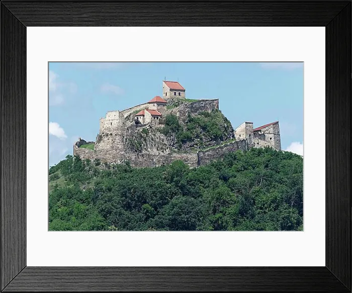 Framed Print : The Reps Castle, the town's landmark, on Kohalm Hill. Rupea, Transylvania, Romania, Southeast Europe, Europe Framed Print : The Reps Castle, the town's landmark, on Kohalm Hill. Rupea, Transylvania, Romania, Southeast Europe, Europe