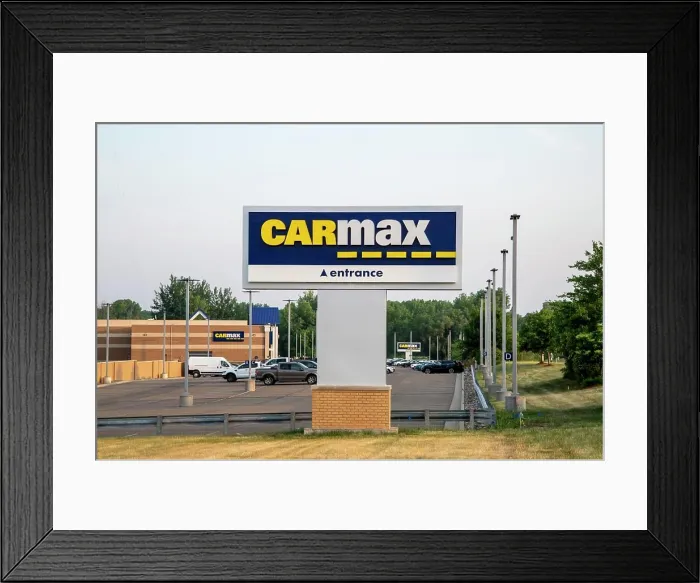 Framed Print : Maplewood, Minnesota. CarMax. CarMax is a used vehicle retailer based in the United States