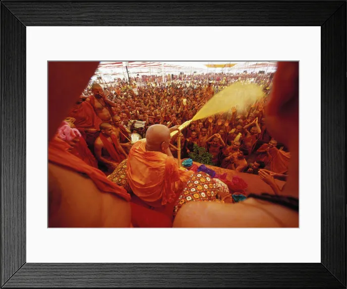 Framed Print : Holi Festival, Swaminarayan, Saurashtra, Gujarat, India Framed Print : Holi Festival, Swaminarayan, Saurashtra, Gujarat, India
