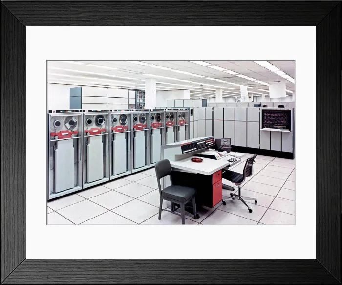 Framed Print : A state-of-the-art Univac 110811 Framed Print : A state-of-the-art Univac 110811
