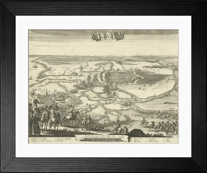 Framed Print : Northern Netherlands, Decker, Coenraet Framed Print : Northern Netherlands, Decker, Coenraet