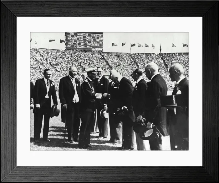 Framed Print : Opening Of XIVth Olympiad At Wembley Framed Print : Opening Of XIVth Olympiad At Wembley