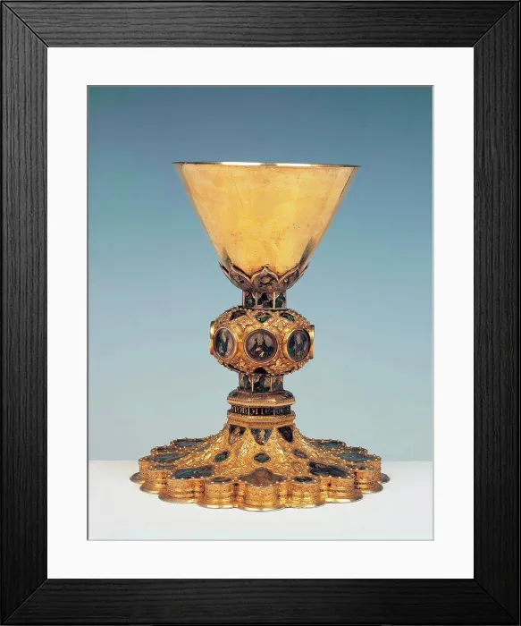 Framed Print : Chalice of Nicholas IV, by Guccio di Mannaia Framed Print : Chalice of Nicholas IV, by Guccio di Mannaia