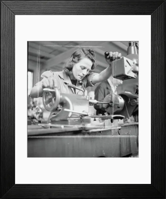 Framed Print : Training For War Work- Chiswick Polytechnic Framed Print : Training For War Work- Chiswick Polytechnic