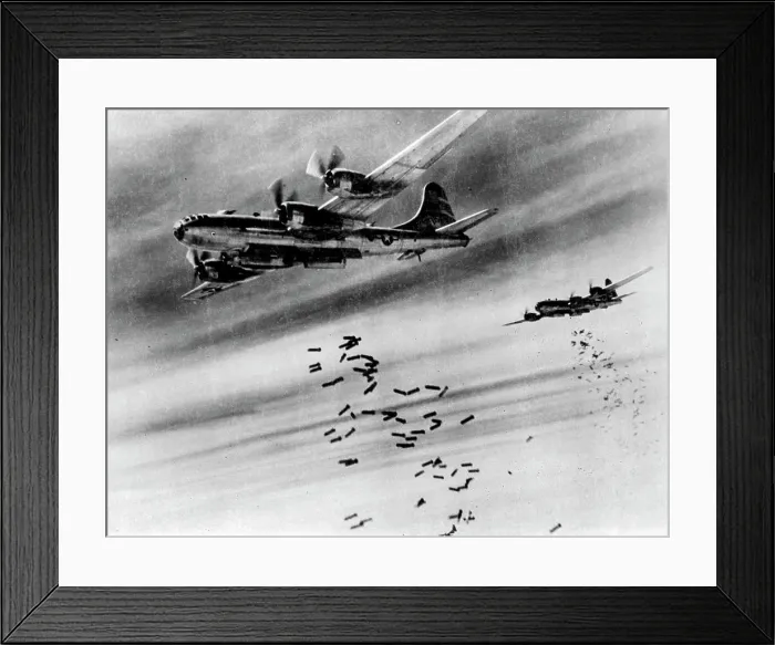 Framed Print : Superfortress Bombs Over Burma Framed Print : Superfortress Bombs Over Burma