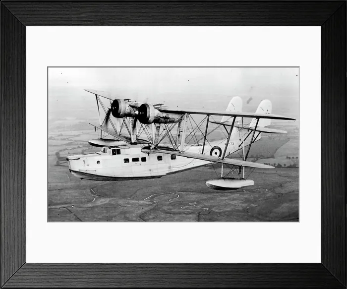 Framed Print : The Fastest Twin-Engined British Military Flying Boat