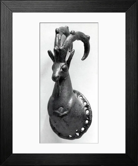 Framed Print : Forepart of an ibex ca. 8th-7th century B.C. Iran. Forepart of an ibex 324165 Framed Print : Forepart of an ibex ca. 8th-7th century B.C. Iran. Forepart of an ibex 324165