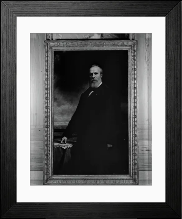 Framed Print : White House paintings: The Reception of Gen Framed Print : White House paintings: The Reception of Gen