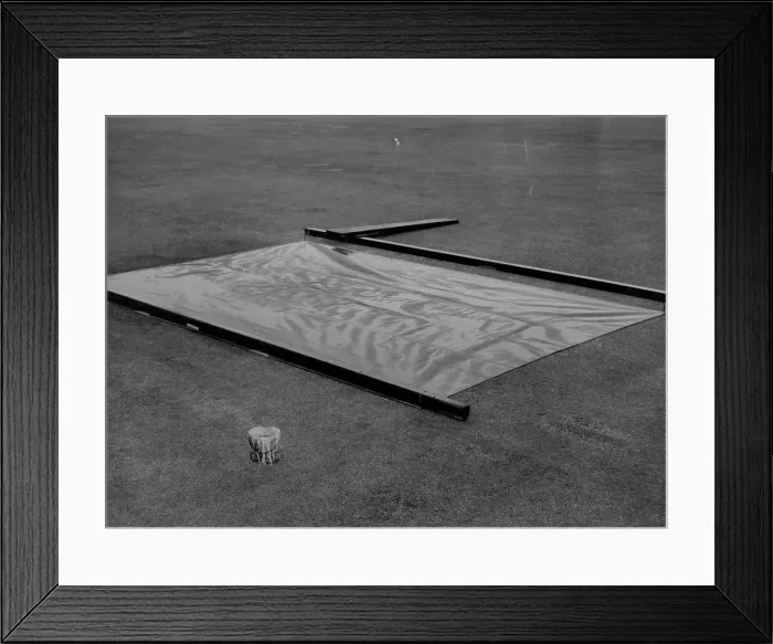 Framed Print : Covering at Sydney Cricket Ground. December 23, 1946 Framed Print : Covering at Sydney Cricket Ground. December 23, 1946