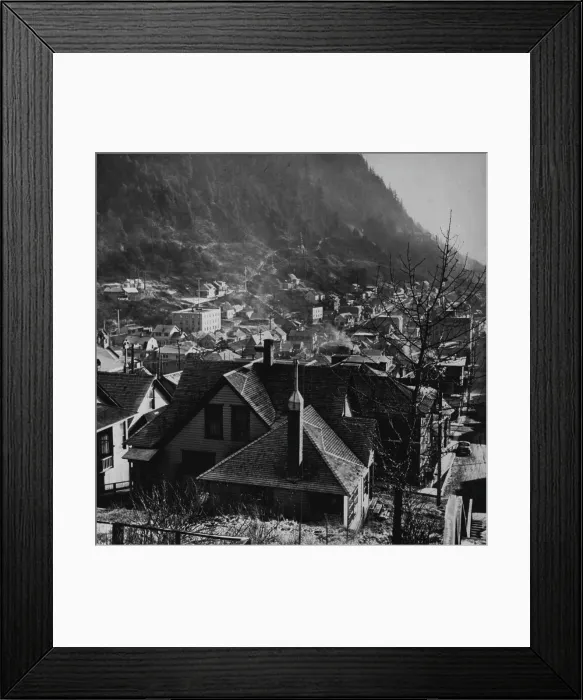 Framed Print : Juneau, Capital of Alaska -- Population 4 Framed Print : Juneau, Capital of Alaska -- Population 4