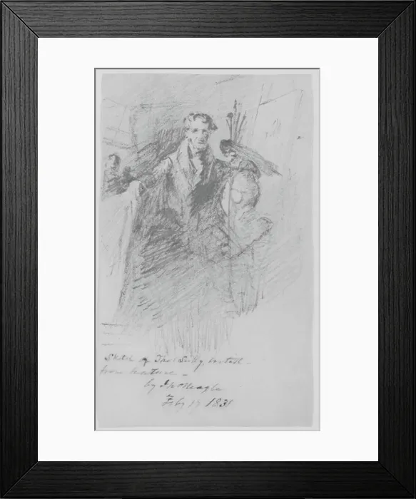 Framed Print : Thomas Sully 1831 John Neagle Neagles relationship with Sully was both professional Framed Print : Thomas Sully 1831 John Neagle Neagles relationship with Sully was both professional