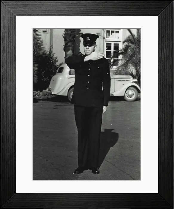 Framed Print : Traffic Control (N.S.W. Police) - Police. August 03, 1939 Framed Print : Traffic Control (N.S.W. Police) - Police. August 03, 1939