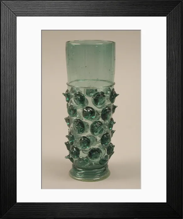 Framed Print : Beaker mid-16th century German This exceptionally tall Framed Print : Beaker mid-16th century German This exceptionally tall