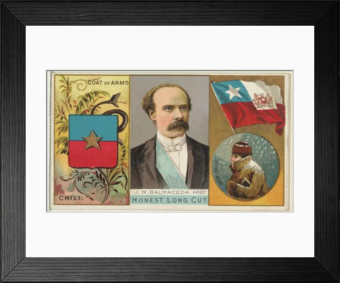 Framed Print : J. M. Balmaceda, President of Chili Framed Print : J. M. Balmaceda, President of Chili