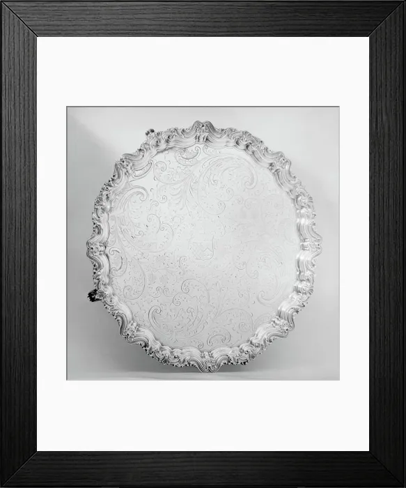 Framed Print : Salver 1834-35 Henry Wilkinson & Co.. Salver 198040 Framed Print : Salver 1834-35 Henry Wilkinson & Co.. Salver 198040