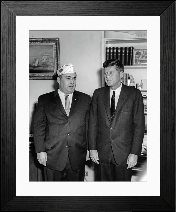 Framed Print : Meeting with the Commander in Chief Framed Print : Meeting with the Commander in Chief