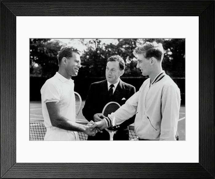 Framed Print : Australian As New Professional To The All-England Lawn Tennis Club Framed Print : Australian As New Professional To The All-England Lawn Tennis Club