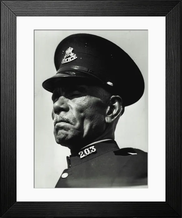 Framed Print : Black tracker *****. March 18, 1940 Framed Print : Black tracker *****. March 18, 1940