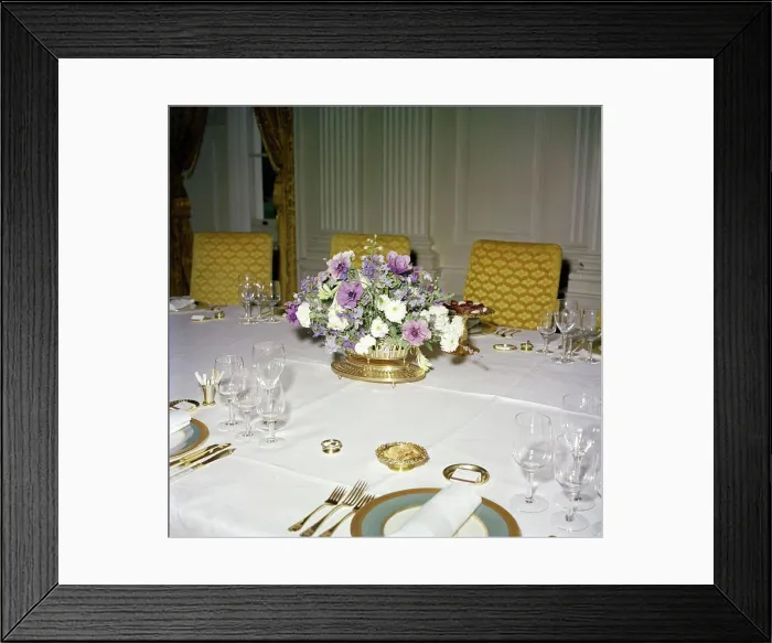 Framed Print : Luncheon in honor of Urho Kekkonen