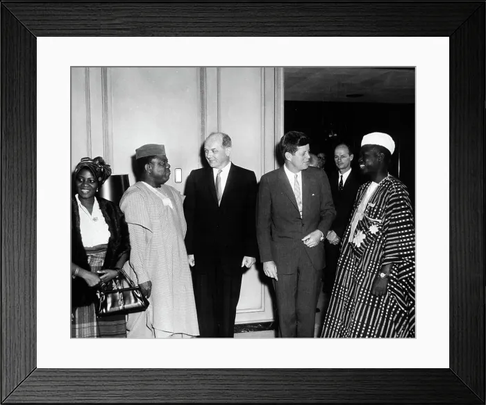 Framed Print : Address at the State Department to mark 'African Freedom Day Framed Print : Address at the State Department to mark 'African Freedom Day