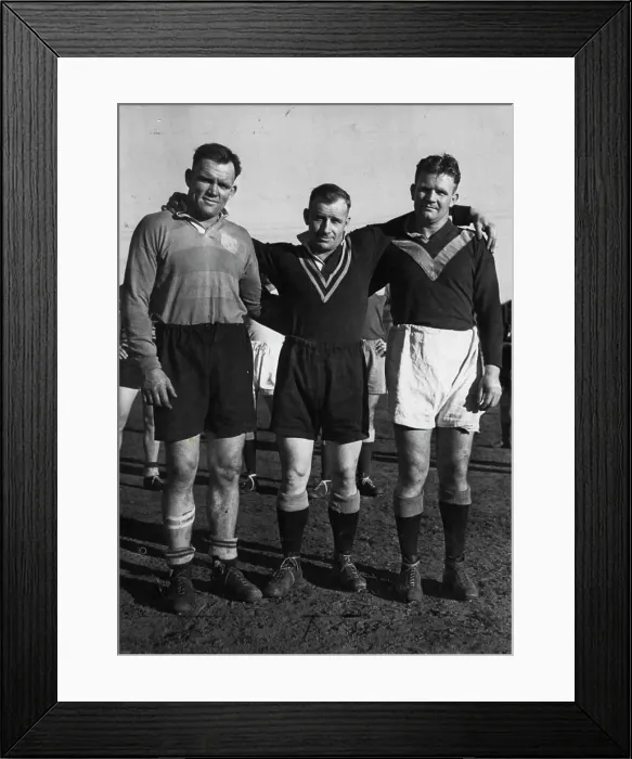 Framed Print : Porter, Kirkaldy and Burns seen here in their heyday Framed Print : Porter, Kirkaldy and Burns seen here in their heyday