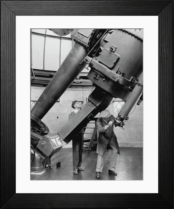 Framed Print : ***** Telescope Presented to Royal Observatory Framed Print : ***** Telescope Presented to Royal Observatory