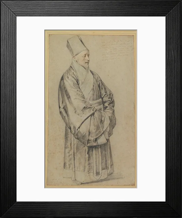 Framed Print : Portrait of Nicolas Trigault in Chinese Costume 1617 Peter Paul Rubens Flemish This magnificent costume study is also Framed Print : Portrait of Nicolas Trigault in Chinese Costume 1617 Peter Paul Rubens Flemish This magnificent costume study is also