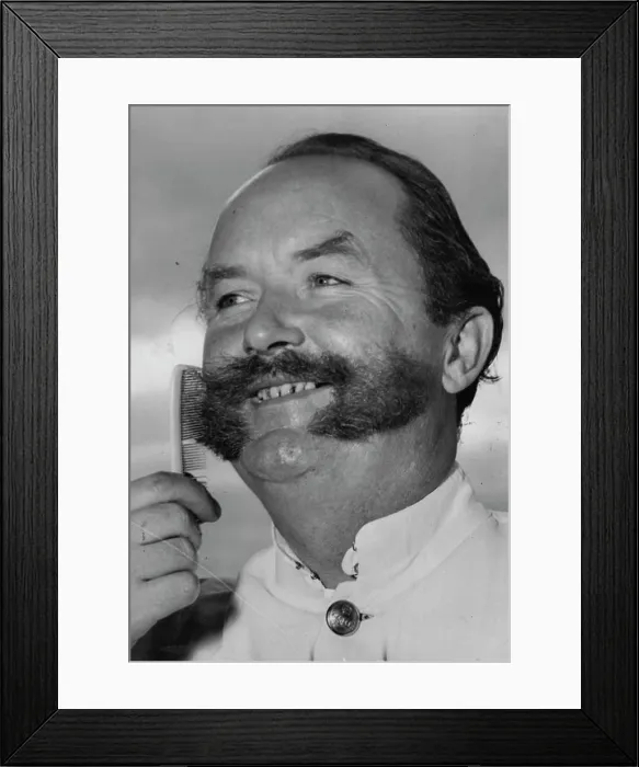 Framed Print : Proud -- Steward K.M. Brown, of the liner Asturias Framed Print : Proud -- Steward K.M. Brown, of the liner Asturias