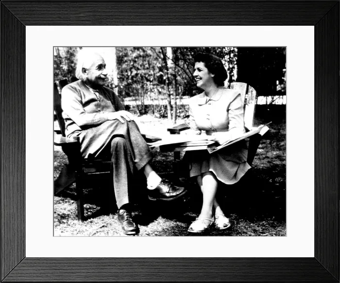 Framed Print : Knows All The Answers -- Professor Albert Einstein Framed Print : Knows All The Answers -- Professor Albert Einstein