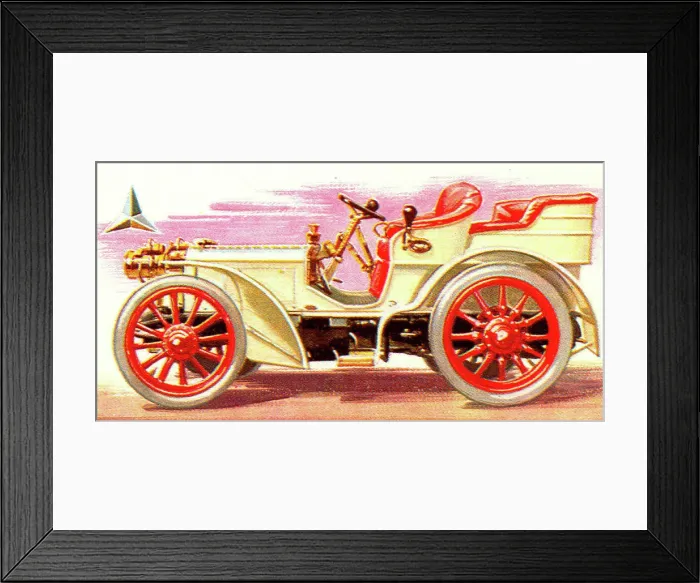 Framed Print : First Mercedes car built by Daimler designed by Wilhelm Maybach Framed Print : First Mercedes car built by Daimler designed by Wilhelm Maybach