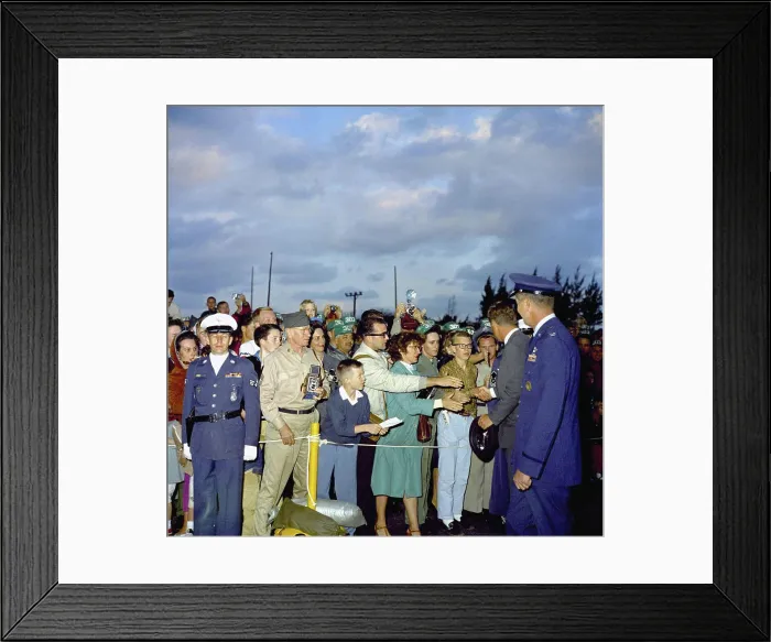 Framed Print : Trip to Bermuda: departure from Kindley Air Force Base