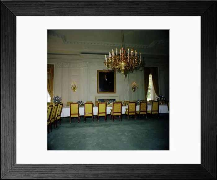 Framed Print : Luncheon in honor of Urho Kekkonen Framed Print : Luncheon in honor of Urho Kekkonen