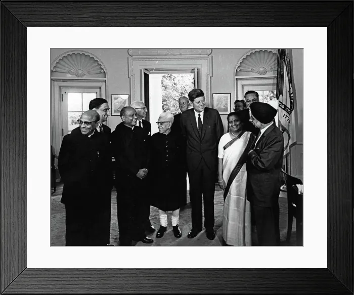 Framed Print : Visit of members of a Parliamentary Delegation from India Framed Print : Visit of members of a Parliamentary Delegation from India