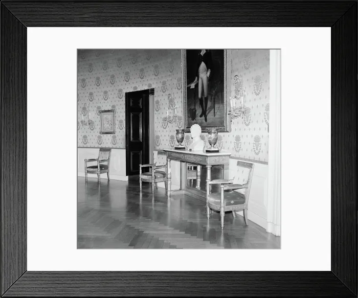 Framed Print : White House Rooms: Red, Blue Rooms Framed Print : White House Rooms: Red, Blue Rooms