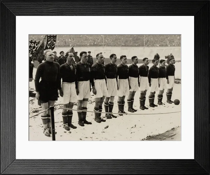 Framed Print : KNVB photo collection. The Dutch national team for the Internal against Switzerland Framed Print : KNVB photo collection. The Dutch national team for the Internal against Switzerland